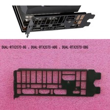 original I/O IO shield for ASUS DUAL-RTX2070-8G Video Card Backplate Panel picture