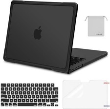 MOSISO Compatible with MacBook Pro 14 inch Case 2025-2021 M5 M4 M3 M2 Black  picture