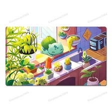 Bulbasaur Board Game Pokemon Table Playmat TCG CCG Mat Gaming Play Pad Mousepad picture
