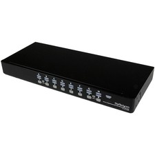 StarTech 16 Port 1U Rackmount USB KVM Switch with OSD, TAA picture
