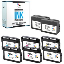 8 PK 932XL 933XL Ink Cartridge for HP Black Color Officejet 6100 6600 7110 7510 picture