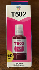 502 T502 T522 Magenta Refill Ink Bottle Compatible 140 ml 4.73 ounces picture