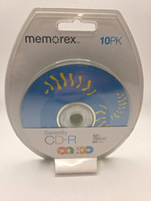 Memorex Serenity Designs CD-R 10 Pack 52 X 700 MB 80 Min NEW Sealed Blank picture