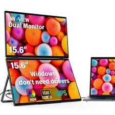 InnoView Dual Portable Monitor 15.6