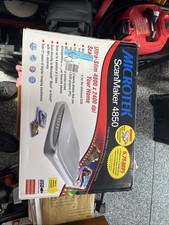 Microtek ScanMaker 4850 Flatbed Scanner Ultra Slim 4800 X 2400 dpi, New Open Box picture