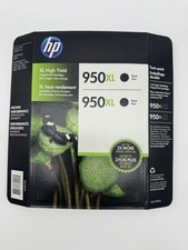 Genuine Twin Pack HP 950XL Black Ink OfficeJet 8110 8620 8600 8625 8700 251dw  picture