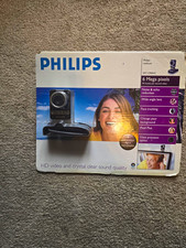 Philips SPC1290NC 6MP USB 2.0 Webcam 90fps Face Tracking Wide Angle Black picture