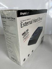 SimpleTech Hi-Speed USB 2.0 External Hard Drive 500GB SP-U35/500 New Sealed picture