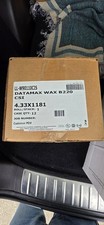 CASE of 12 Industrial Thermal Transfer Ribbons - Datamax Wax B22, 4.33