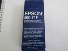 Genuine Epson ERC-27p Purple Ribbon Cartridge for TM290, TM295 , TM290II,  M290 picture