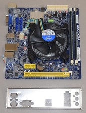 Foxconn H61MD/H61MD-V mATX Motherboard Intel i3-3240 Dual Core 8GB IO Shield picture