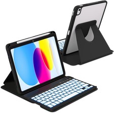 Case for iPad A16 11 Inch 2025 With Removable keypad & Pencil Holder Kickstand picture