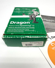 Vintage Nuance Dragon NaturallySpeaking 10 Standard PC Complete CIB New picture