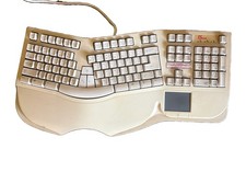 Vintage PC Concepts SK-6000 Keyboard w/ Integrated Trackpad & mi Mouse PS/2 picture