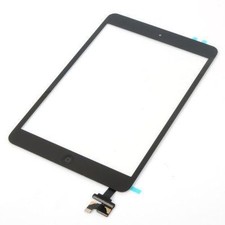 iPad mini 1 2 Touch Digitizer Screen + IC Connector Home Button Assembly (BLACK) picture