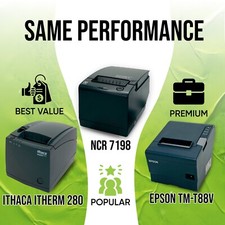 Best Compact POS Receipt Printers: Epson TM-T88V, Ithaca iTherm 280, NCR 7198 picture