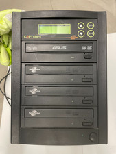 CopyStars 1-to-3 Standalone CD DVD Duplicator Tower LightScribe Drives picture