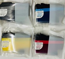 New Genuine Brother LC3037 LC3039 Black Color 4PK Starter Ink Cartridges picture