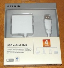 BILKIN USB 4-Port Hub - Hub/Splitter Box - USB 1.1 and USB  2.0 picture