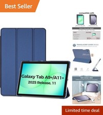 Elegant Navy Tablet Cover for Galaxy Tab A11 Plus & A9 Plus - 2023/2025 Models picture