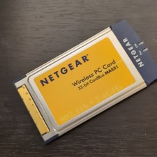 NETGEAR MA521 802.11b Wireless CardBus PC Card Laptop Network Adapter picture