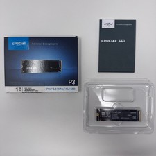 Crucial P3 1TB M.2 2280 NVMe PCIe 3.0 Internal SSD CT1000P3SSD8 picture