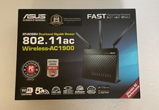 ASUS RT-AC68R Wireless-AC1900 Dual-Band Gigabit Router 802.11ac Gaming/Streaming picture