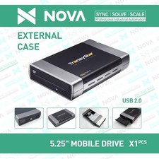 5.25 SATA Drive Enclosure for Blu-Ray,CD DVD Hard Driv-USB 2.0,Hot Swappable picture