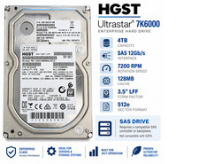 HGST Ultrastar 4TB SAS 12Gb/s 7200RPM 3.5