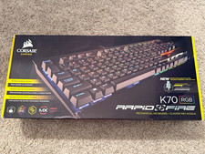 *Read Description*Corsair K70 RGB RAPIDFIRE Mechanical Wired Keyboard MX Cherry* picture