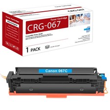 1x Premium Cyan Toner Cartridge 067 Compatible For Canon 067 LBP633Cdw MF651Cw picture