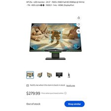 HP 25x  24.5