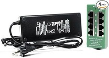 PoE Texas 4 Port PoE/PoE+ Injector with 56V 60W Power Supply - Gigabit Injector picture
