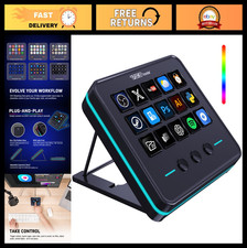 Macro Keypad Stream Controller Deck - 18 Programmable Keys, Customizable USB Sou picture