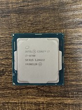 Intel Core i7-8700@3.20GHz SR3QS  Processor picture