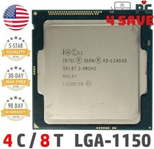 Intel Xeon E3-1245 V3 CPU SR14T 3.40GHz 4-Core LGA 1150 Workstation Processor picture