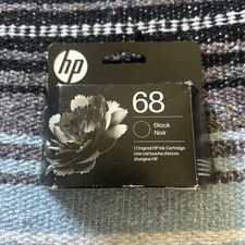 HP 68 Black Ink Cartridge for Envy expires Dec 2026 picture