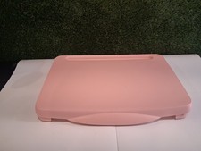 Pink Foldable Lap Desk Storage Laptop Tray Bed Study Table Target Bullseye picture