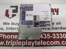 Calix 100-01712  711GE ONT Optical Network Terminal Module - Tested w/ pwr plug picture