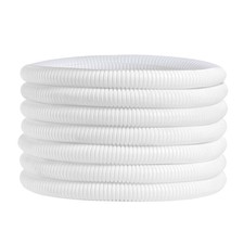 30ft Pet-Proof Cord Protector Cable Cover Wire Loom Tubing for Dogs Cats White picture