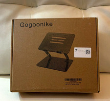 Gogoonike Adjustable Laptop Stand/Riser for 10-17 in Laptops, Black picture