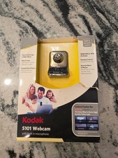 Kodak S101 USB Webcam with Microphone New Open Box Damaged Packaging Retro PC picture
