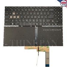 New US Blue Backlit Keyboard for MSI Bravo 15 B7ED C7VE C7UCX/17 C7VE D7VE C7UDX picture