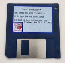 Fax Power IBM, Tandy High Tech expressions 1991 3.5