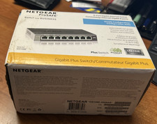 Netgear Business 8 Port Gigabit Ethernet Smart Managed Plus Switch Model GS108E picture