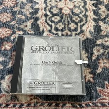 The 1996 Grolier Multimedia Encyclopedia PC Software. User’s Guide picture
