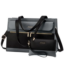Bag for Women 15.6 Inch Tote Work Professional Waterproof Handbag Shoulder picture