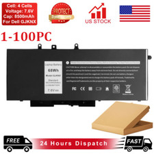 🔥Lot 100 GJKNX BATTERY FOR DELL LATITUDE 5480 5580 5280 5490 5491 5580 5590 US picture