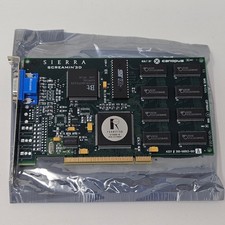 VTG 1996 Sierra Screamin 3D PCI 4MB Rendition Verite V1000 Canopus Video Card picture