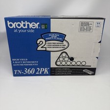 Brother TN-360 Black Toner Dual-Pack 2PK High-Yield DCP-7030 HL-2170W  TN360 picture